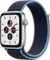 Apple Watch SE (GPS + Cellular) 44mm silber mit Sport Loop dunkelmarine Vorschaubild