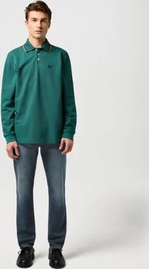 Wrangler Larston Medium Stretch Jeans ocean storm (Herren)