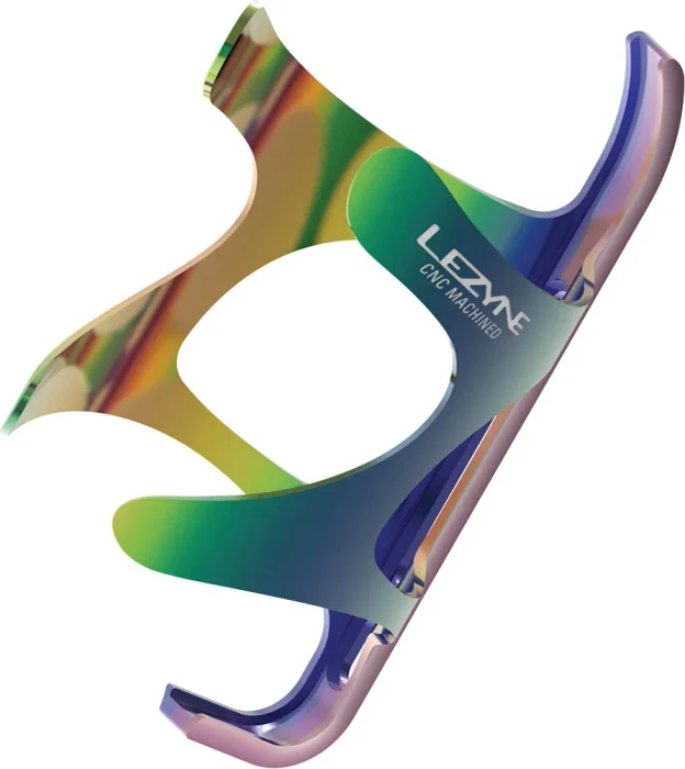Lezyne CNC Cage AL Flaschenhalter neometallic