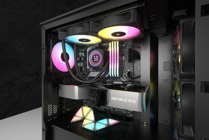 Corsair iCUE H100i Elite LCD XT, schwarz