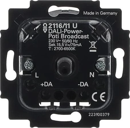 Busch-Jaeger 2116/11 U DALI Drehdimmer, Dimmaktor