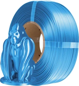 AzureFilm PLA Silk Refill, Himmelblau, Spule, 1.75mm