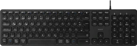 BlueBuilt Kabelgebundene Tastatur, schwarz, USB, DE (BBWDKQZ24)