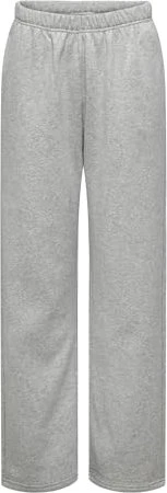 ONLY Sweat Trainingshose lang light grey melange (Damen)