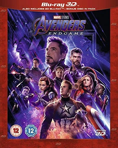 Avengers: Endgame (3D) (Blu-ray) (UK)