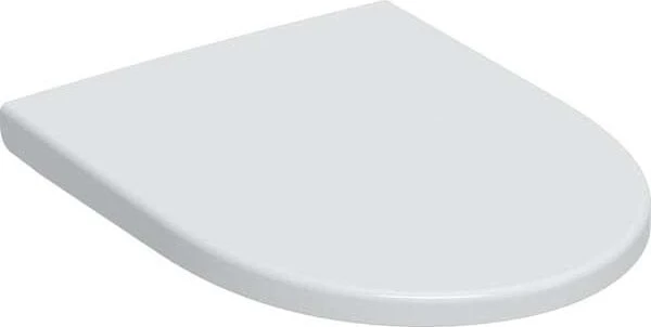 Geberit iCon WC-Sitz, Absenkautomatik, Quick-Release, weiß/matt