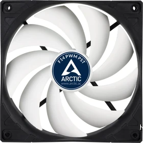 ARCTIC F14 PWM PST schwarz/weiß, 140mm