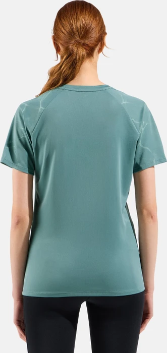 Odlo Essentials Print Laufshirt kurzarm arctic (Damen)