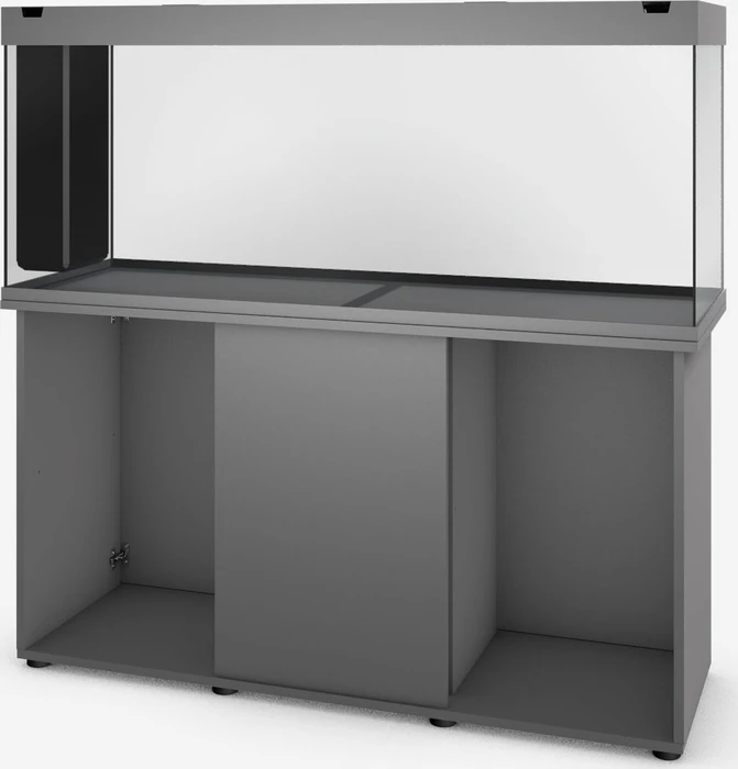 Juwel Rio 450 LED Aquarium-Set mit Unterschrank, grau/grau, 450l