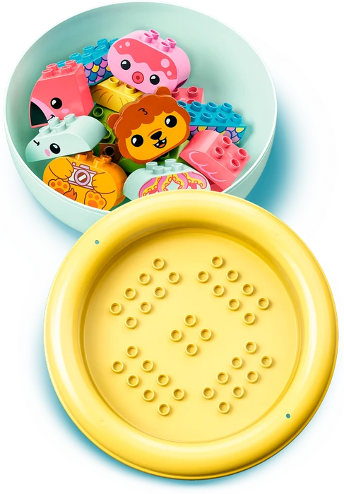 LEGO DUPLO - Badewannenspaß: Schwimmende Tierinsel