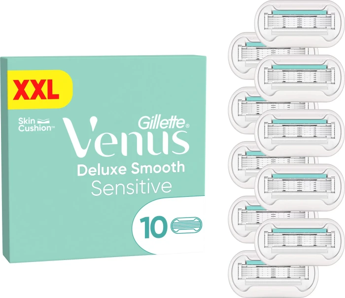 Gillette Venus Deluxe Smooth Sensitive Ersatzklingen (10 Stück) Image