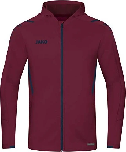 Jako Challenge Kapuzen Trainingsjacke maroon/marine (Junior)
