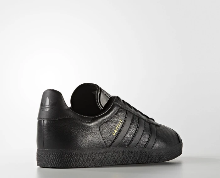adidas Gazelle core black/gold met