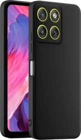 Hullin Silikon Handyhülle für Motorola Moto Signature schwarz