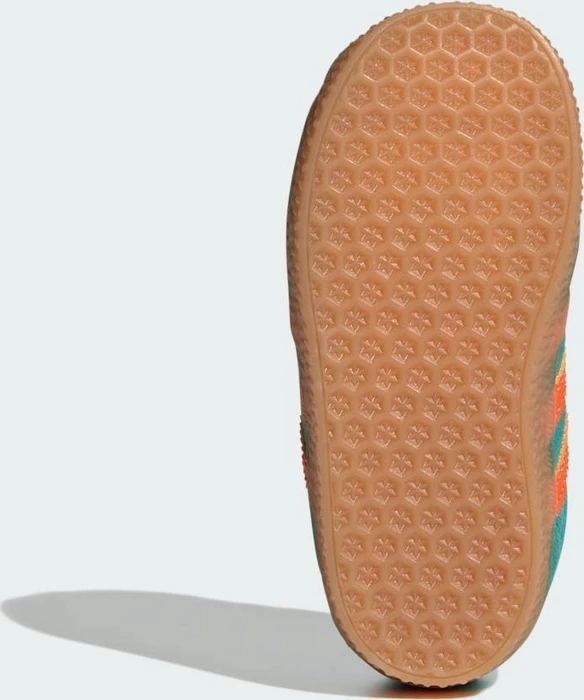 adidas Gazelle Comfort Closure Elastic Laces pure teal/impact orange/collegiate purple (Junior)