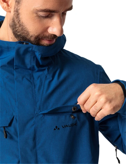 Vaude Yaras Warm Rain Fahrradjacke royal (Herren)
