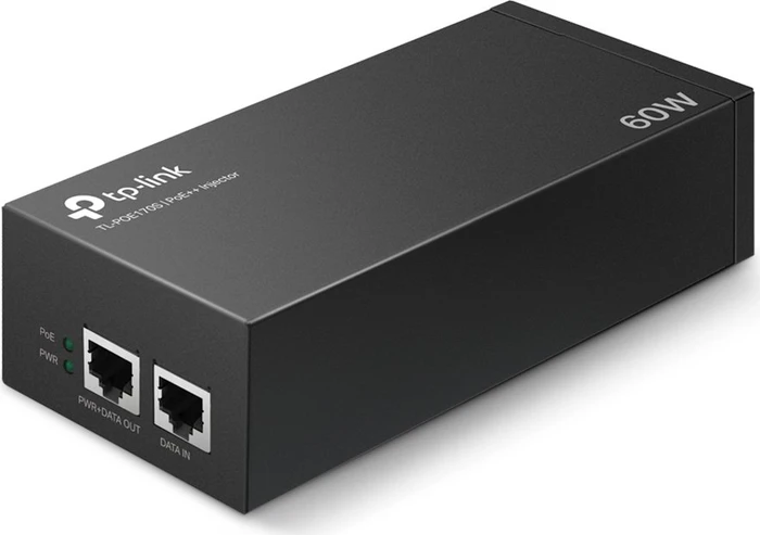 TP-Link Desktop Gigabit PoE-Injektor, 2x RJ-45, 60W PoE++