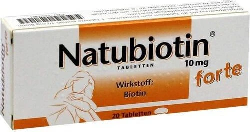 Natubiotin 10mg forte Tabletten, 20 Stück