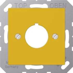 Jung Series AS Abdeckung für Befehlsgeräte mit 22.5mm, gelb