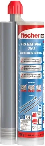 fischer FIS EM Plus 390 S 2K-Injektionsmörtel, 390ml