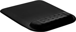 Powerton ERGO Dark Edition Mauspad mit Handauflage, 250x210mm, schwarz