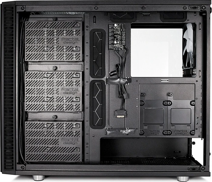 Fractal Design Define S2 Black, Glasfenster, schallgedämmt