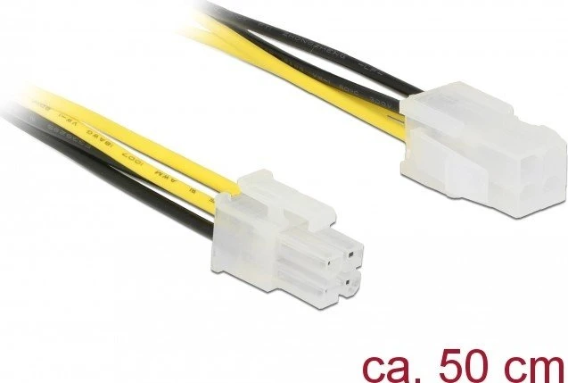 DeLOCK 4-Pin P4 ATX Verlängerungskabel, 50cm