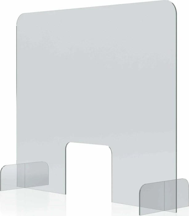 Magnetoplan Hygieneschutz Thekenaufsatz Acryl-Hygienewand, transparent, 85x70cm