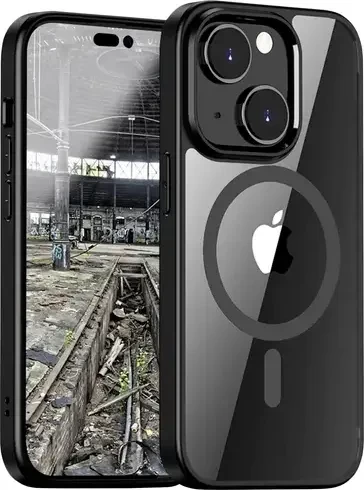 JT Berlin Pankow Hybrid Case MagSafe für Apple iPhone 15 Plus schwarz