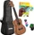 Cascha Konzert Ukulele Mahagoni Set (verschiedene Ausführungen) (HH-2036)