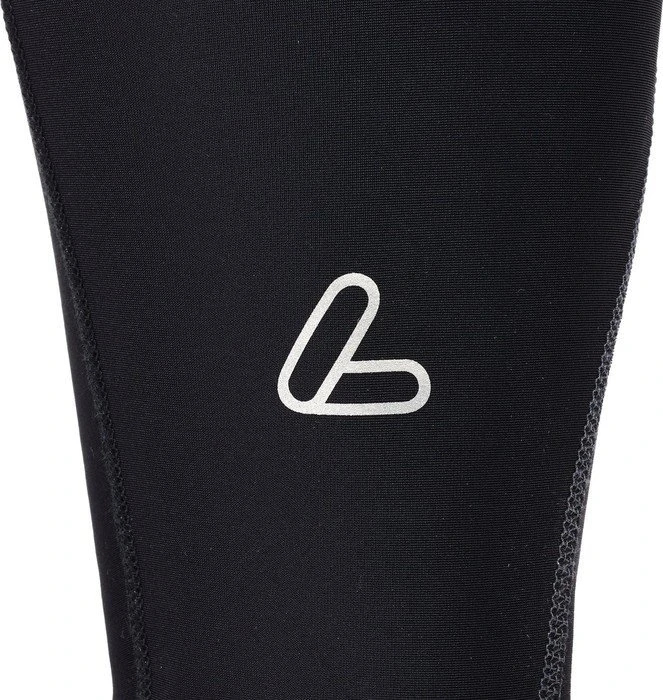 Löffler Windstopper Softshell Warm Tights Laufhose lang schwarz (Herren)