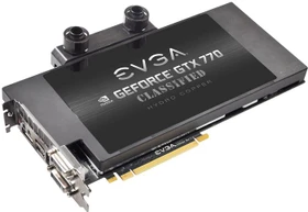 EVGA GeForce GTX 770 Classified Hydro Copper, 4GB GDDR5, 2x DVI, HDMI, DP