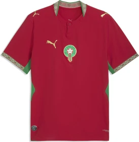 Puma FIFA WM 2026 Marokko Authentic Heimtrikot kurzarm fast red/victory gold (Herren)