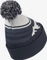 Jack Wolfskin Stripy Pompom Beanie dark navy (Junior) Vorschaubild
