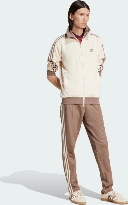 adidas Adicolor Classics Beckenbauer Originals Trainingsjacke wonder white/trace brown (Herren)