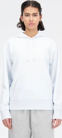 New Balance Essentials Stacked Logo Hoodie ice blue (Damen)