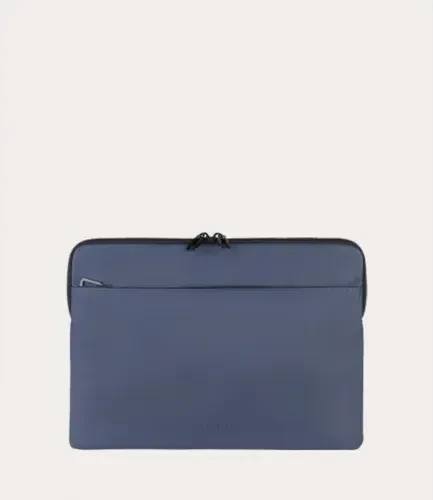 Tucano Gommo Notebooktasche Sleeve mit Vorderfach 13-14" blau