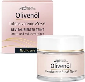 Dr. Theiss medipharma cosmetics Olivenöl Intensivcreme Rosé Nachtcreme, 50ml