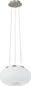 Eglo Optica-C Hängeleuchte 37.5cm nickel/weiß