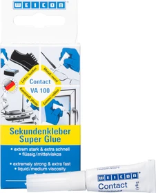 Weicon Contact VA 100 Cyanacrylat, mittelviskoser Klebstoff mit langsamer Aushärtung, 3g