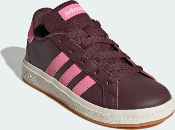 adidas Grand Court Lifestyle Tennis Lace-Up aurora ruby/bliss pink/off white (Junior)