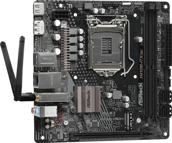 ASRock H410M-ITX/ac (Intel 1200)