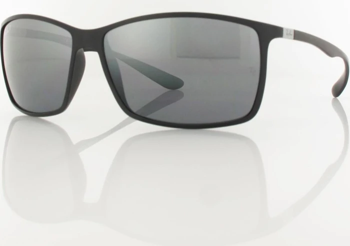 Ray-Ban RB4179 Liteforce Tech 62mm schwarz/polarized silver mirror
