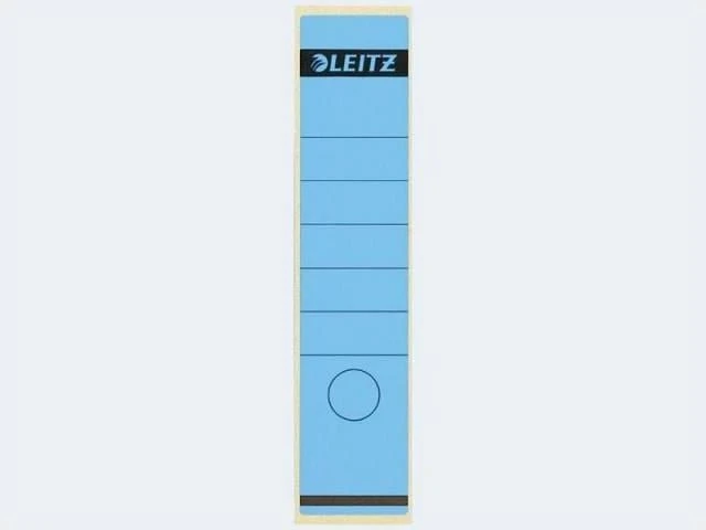 Leitz Rückenschilder für Standard-/Hartpappe-Ordner, blau, 10 Stück