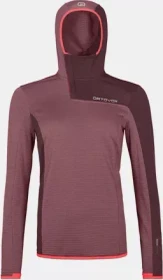 Ortovox Fleece Light Grid ZN Hoody Funktionsjacke mountain rose (Damen)