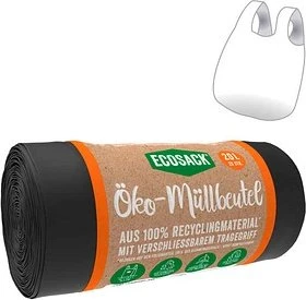 Ecosack Öko-Müllbeutel 20l, 20 Stück