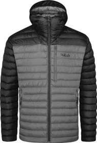 Rab Microlight Alpine Down Funktionsjacke schwarz/graphene (Herren)