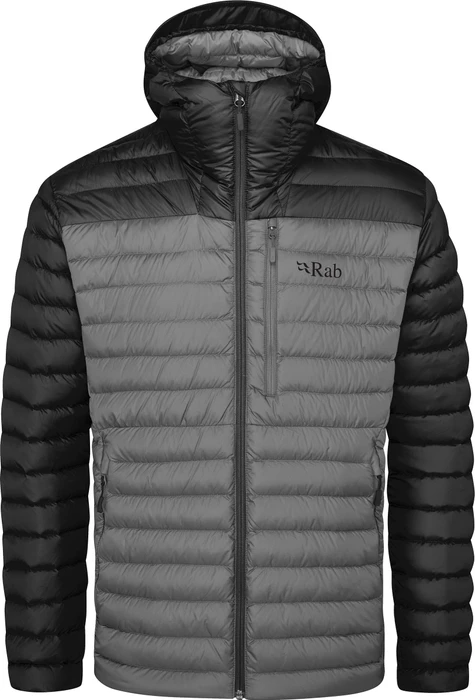 Rab Microlight Alpine Down Funktionsjacke schwarz/graphene (Herren)