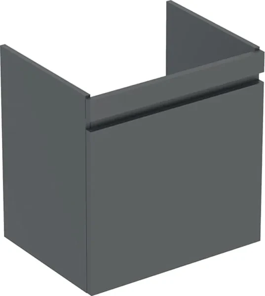 Geberit Renova Plan Unterschrank für Waschtisch 58.5x60.6x44.6cm, 1 Schublade, 1 Innenschublade, lava
