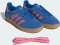 adidas Gazelle blue/bliss pink/gum (Herren) Vorschaubild